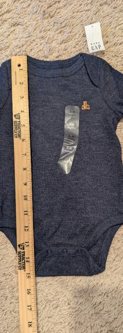NWT Waffle Bodysuit Set + FREE Baby Gap Knit Cardigan